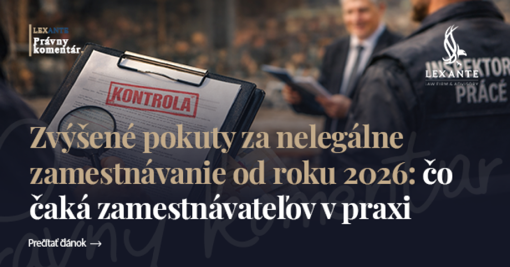 Zvýšené pokuty za nelegálne zamestnávanie od roku 2026: čo čaká zamestnávateľov v praxi