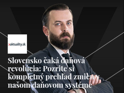 Slovensko čaká daňová revolúcia: Pozrite si kompletný prehľad zmien v našom daňovom systéme