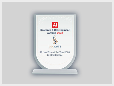 LEXANTE sa stalo najlepšou advokátskou kanceláriou v strednej Európe v oblasti “IP Law”.