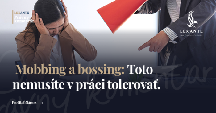 Mobbing a bossing - šikana na pracovisku - ako sa brániť